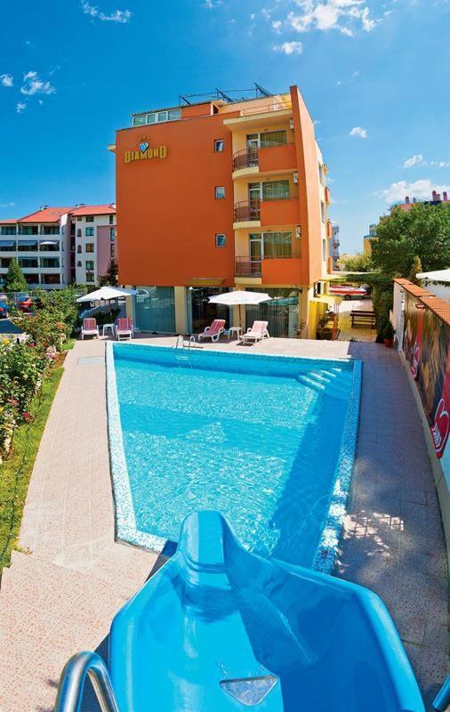 Diamond Hotel Приморско Экстерьер фото